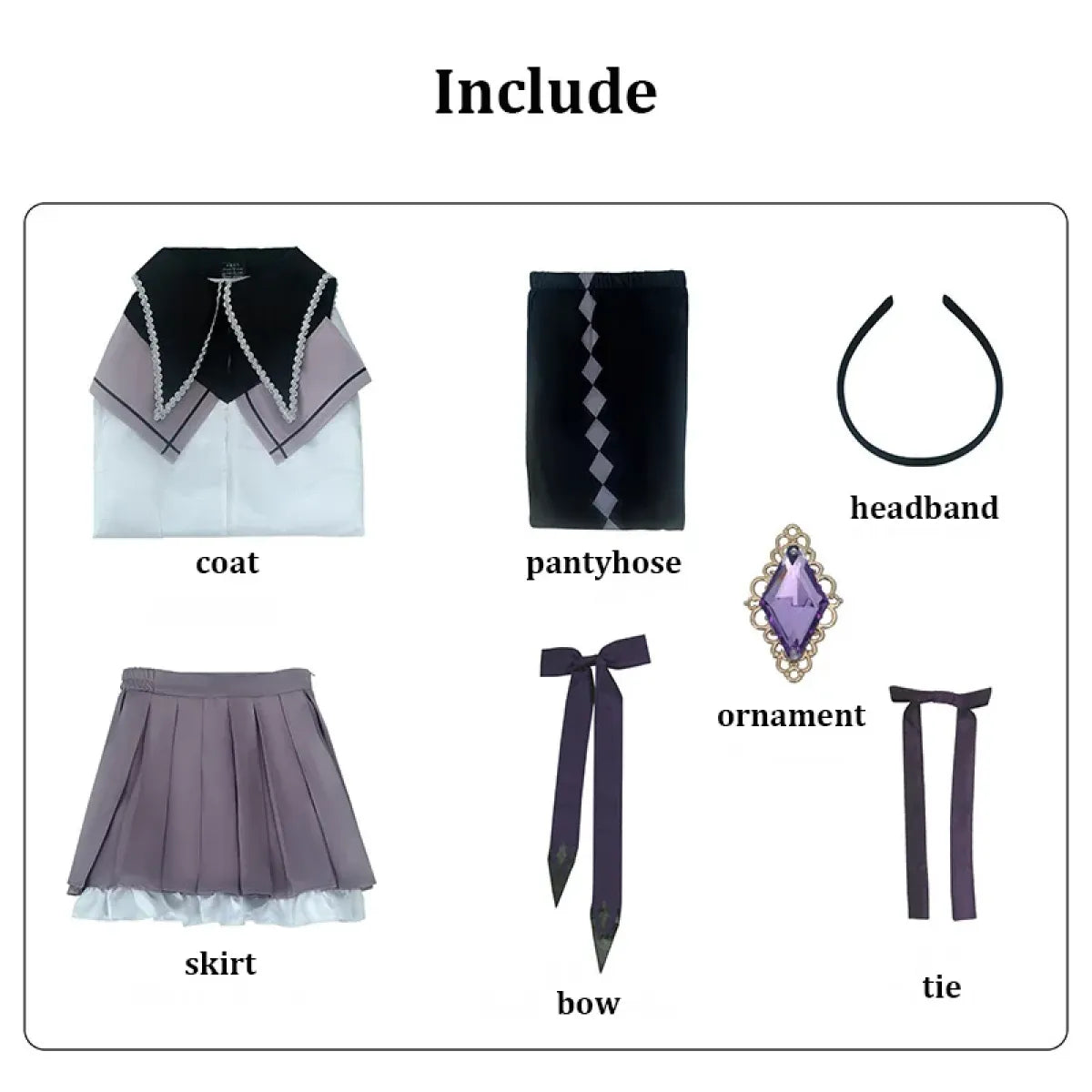 Akemi Homura Cosplay Set â€?Puella Magi Madoka Magica