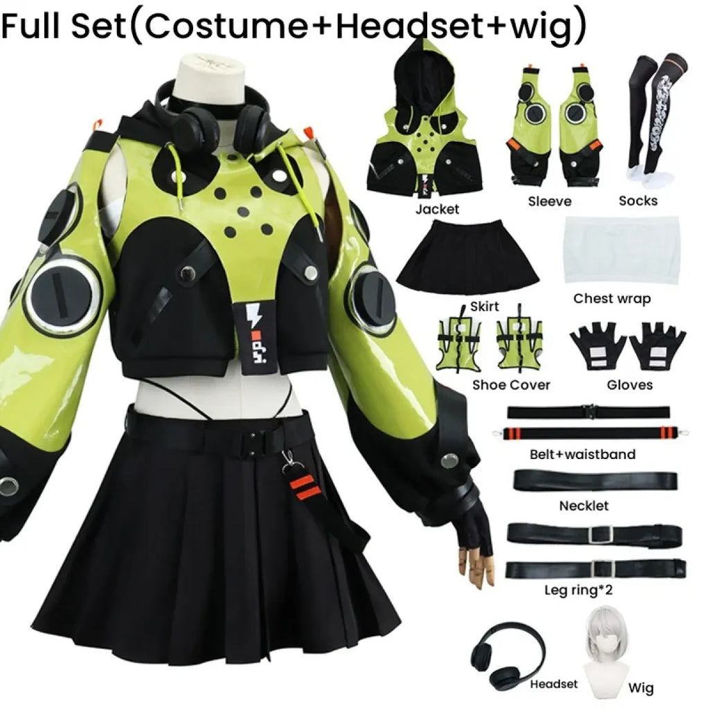 Anby Demara Cosplay Costume â€?Zenless Zone Zero Outfit with Props