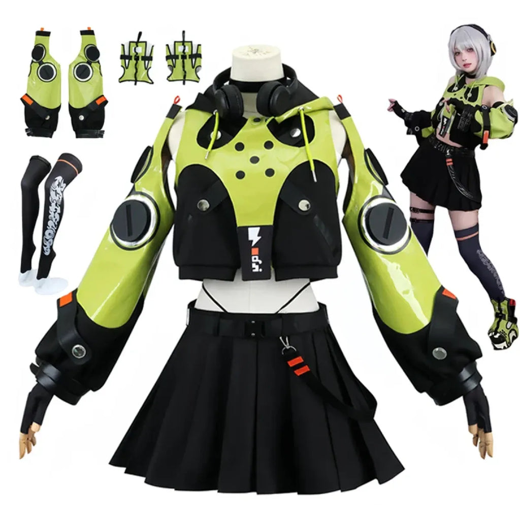 Anby Demara Cosplay Costume â€?Zenless Zone Zero Outfit with Props
