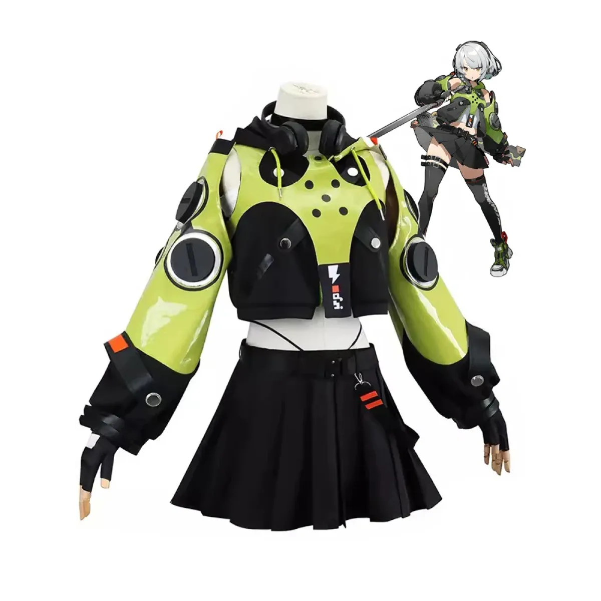 Anby Demara Cosplay Costume â€?Zenless Zone Zero Outfit with Props