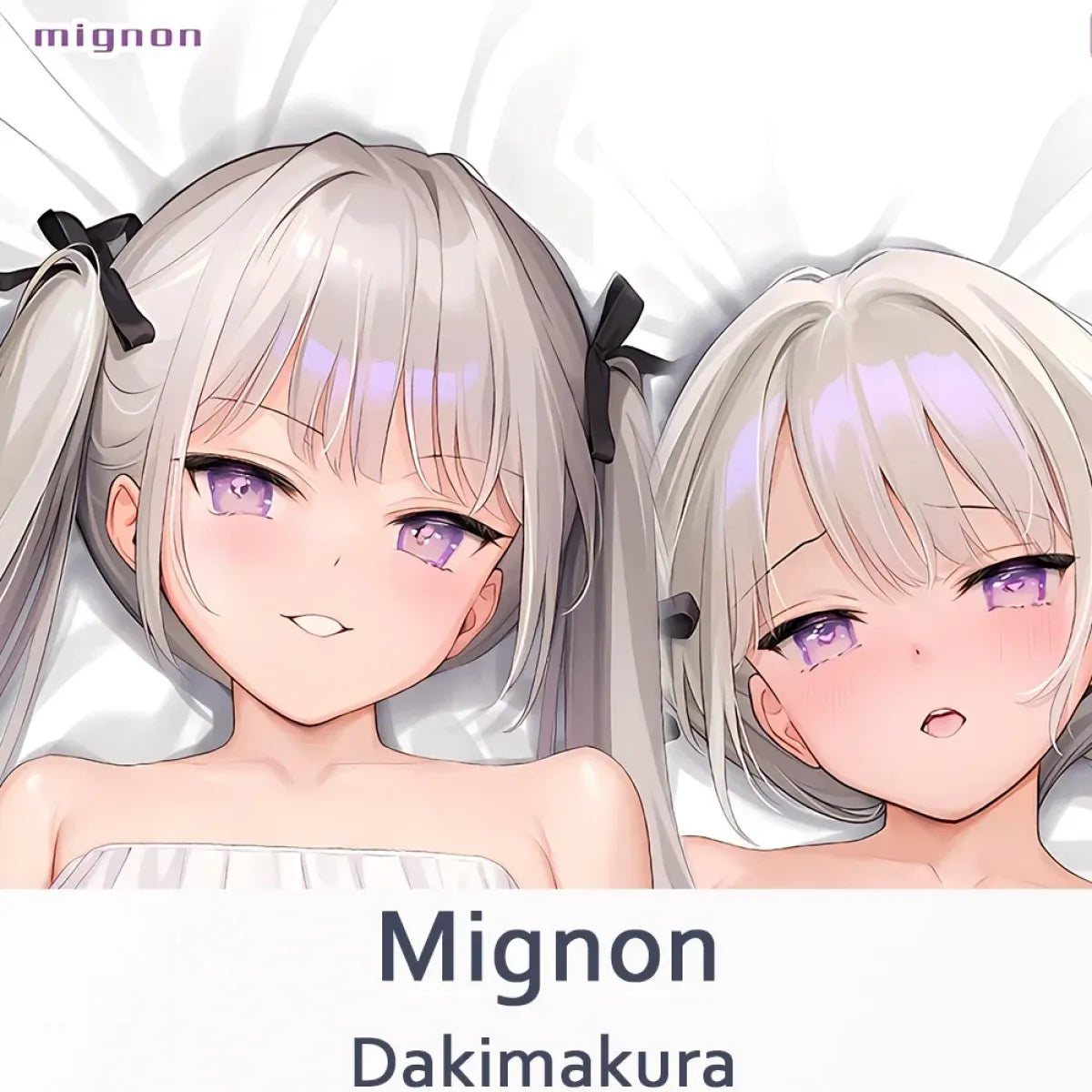 Anime Mignon Dakimakura â€?Soft Hugging Body Pillow Cover