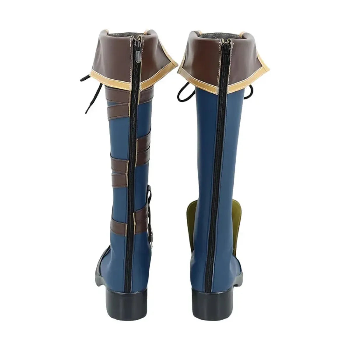 Arcane Vi Cosplay Boots â€?League-Inspired PU Leather