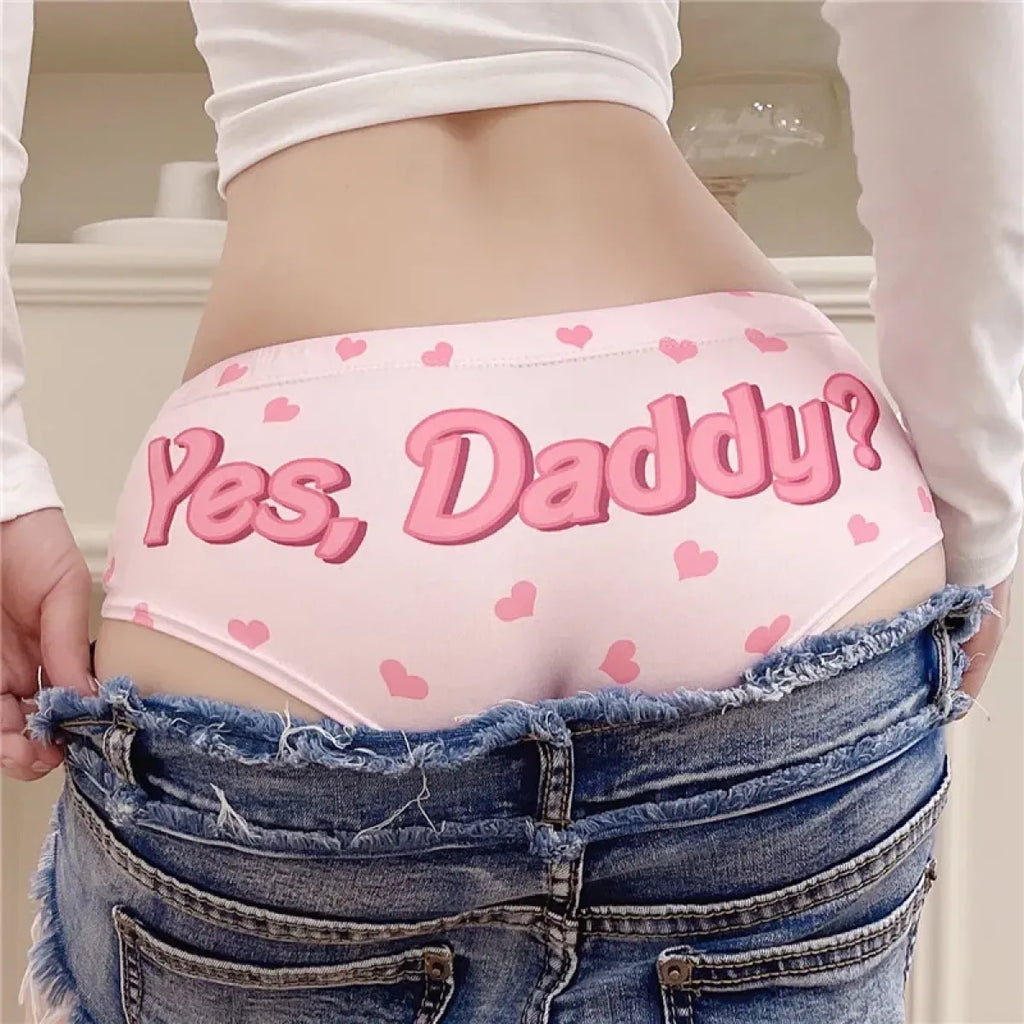 3D Print "Yes Daddy" Panties