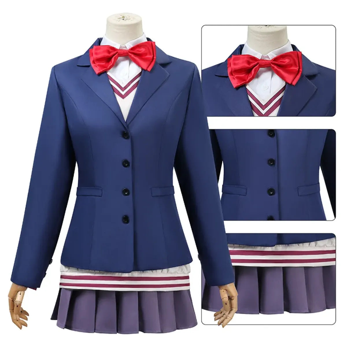 Aira Shiratori Dan Da Dan School Uniform Cosplay