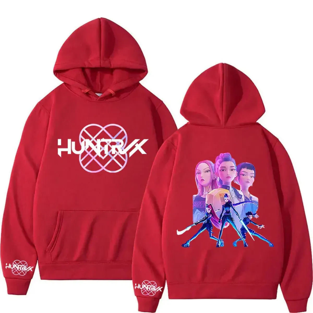 Anime K-Pop Demon Hunters Oversized Hoodie