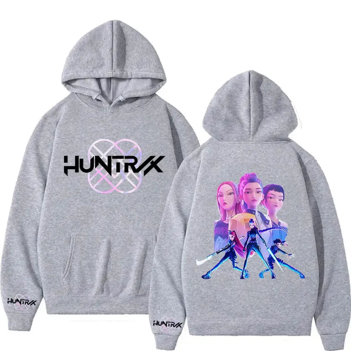 Anime K-Pop Demon Hunters Oversized Hoodie