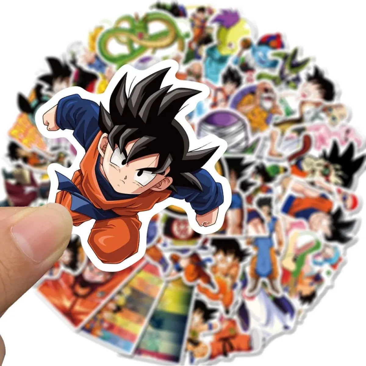 50â€?00pcs Dragon Ball Goku Vinyl Sticker Pack