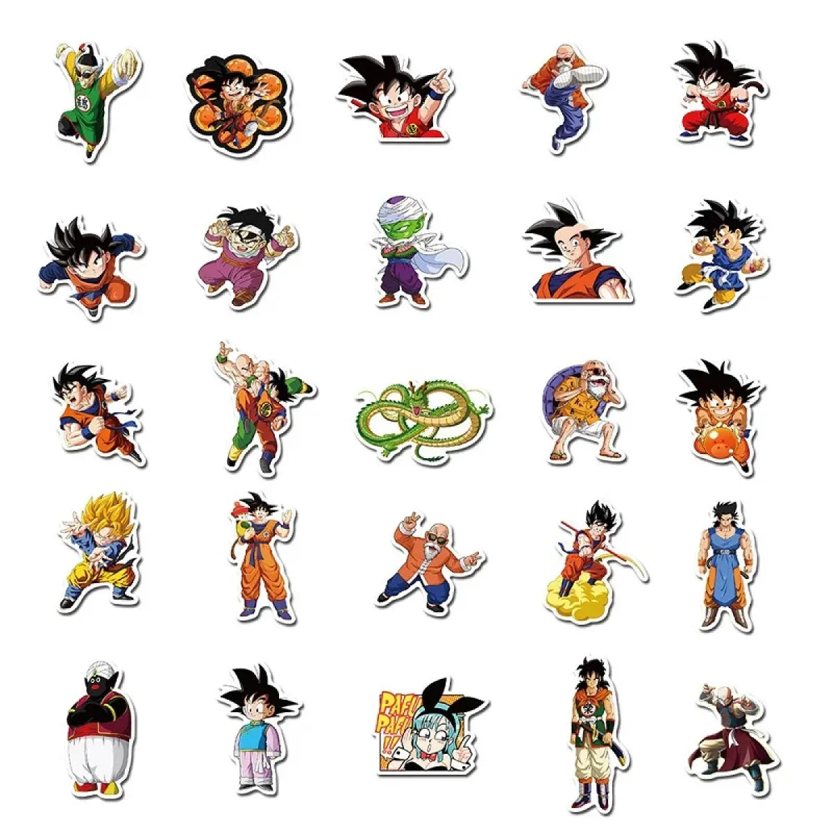 50â€?00pcs Dragon Ball Goku Vinyl Sticker Pack