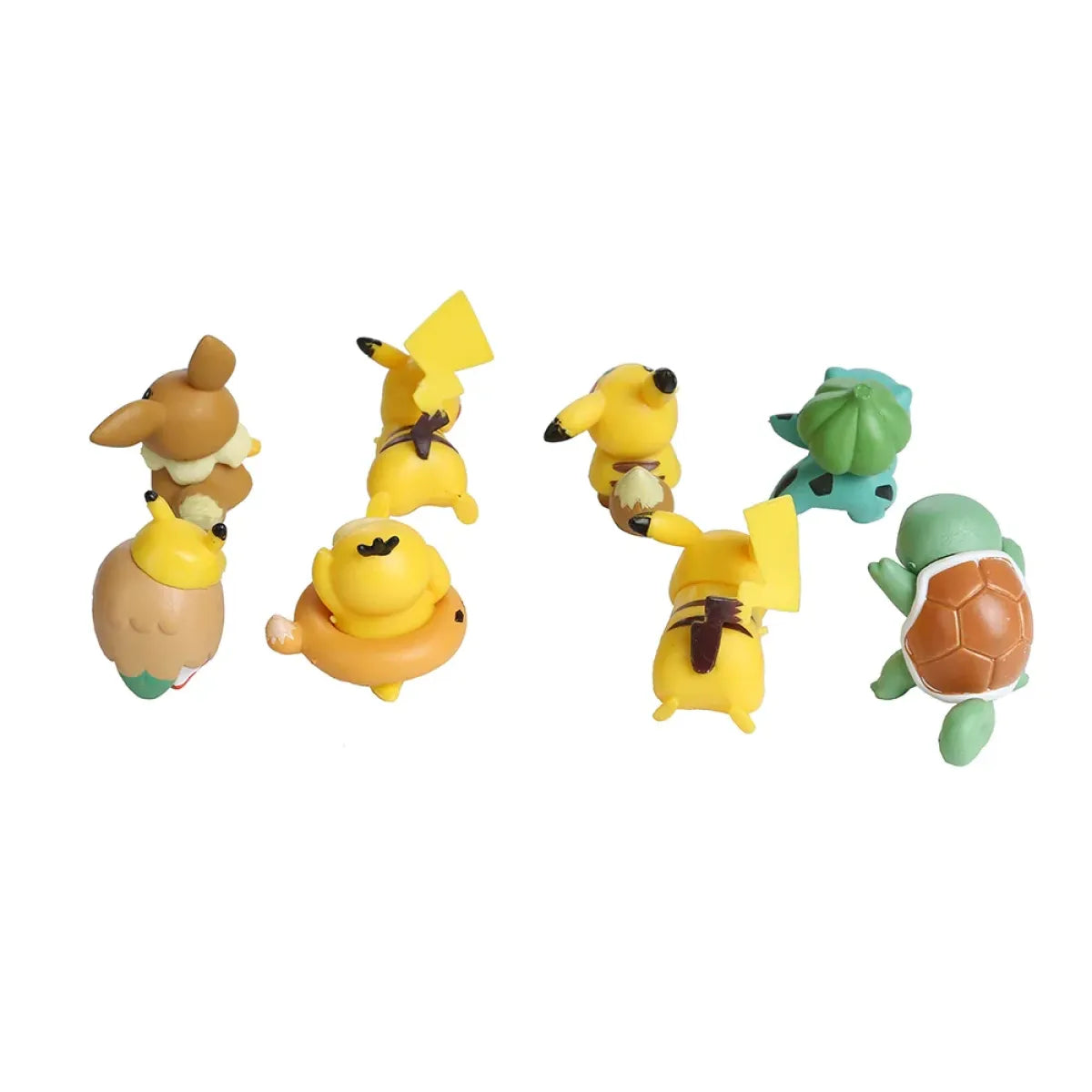 8pc Mini Pokémon Pikachu Figure Set
