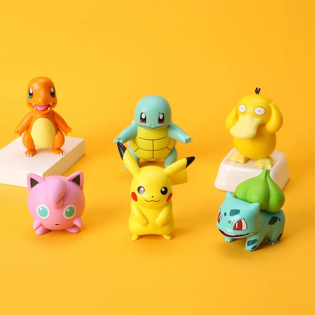 5â€?cm Pokémon Mini Figure Set â€?Pikachu & Friends