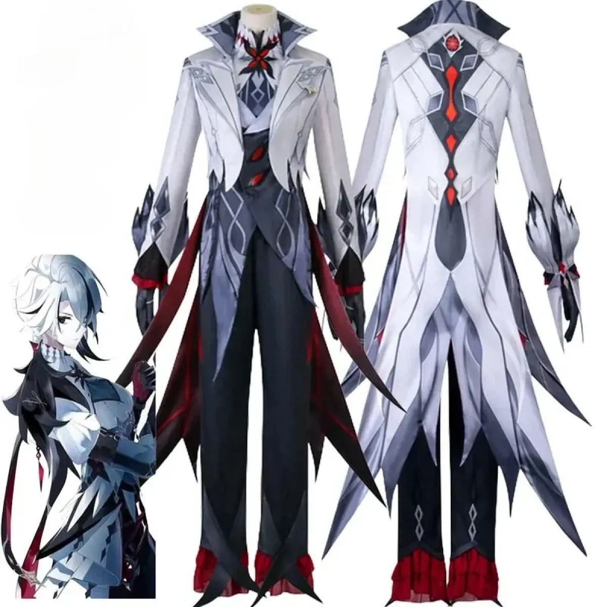 Arlecchino The Knave Cosplay â€?Genshin Impact Fatui Harbinger