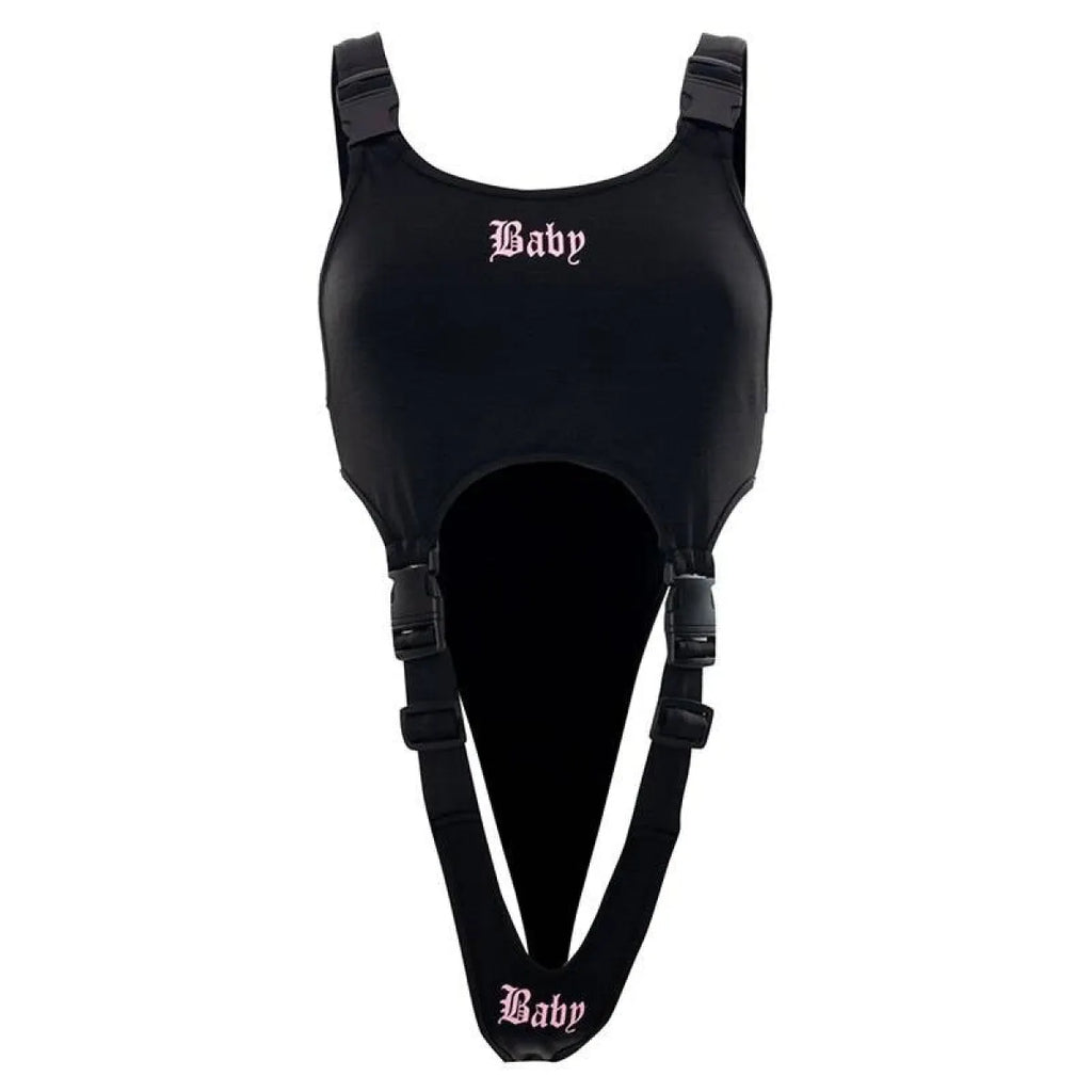 "Baby" Cut Out Bodysuit