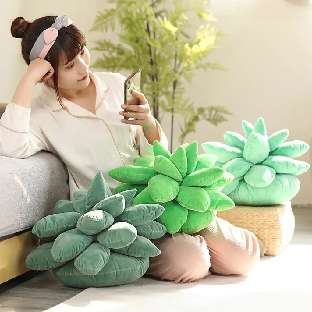 25/45cm Lifelike Succulent Plants Plushie