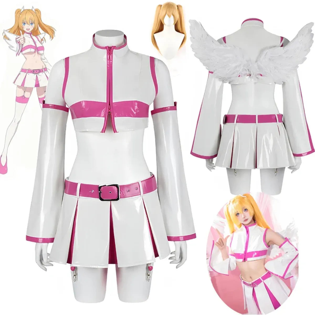 2.5D Seduction Lilysa Amano Cosplay Costume â€?Full Set with Wig