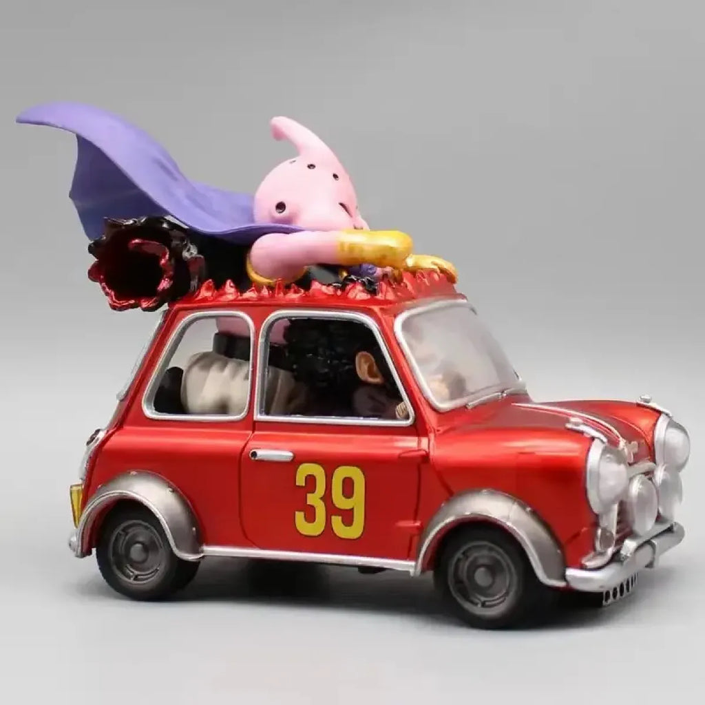 14cm Fat Buu with Mr. Satan Car Figure
