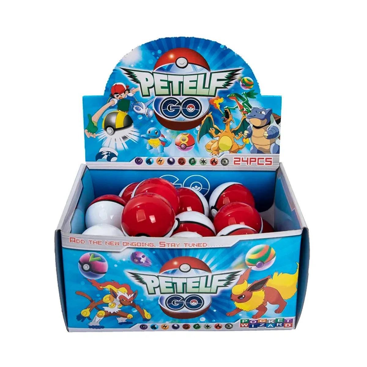 24-Piece Pocket Monster PokéBall Figure Set