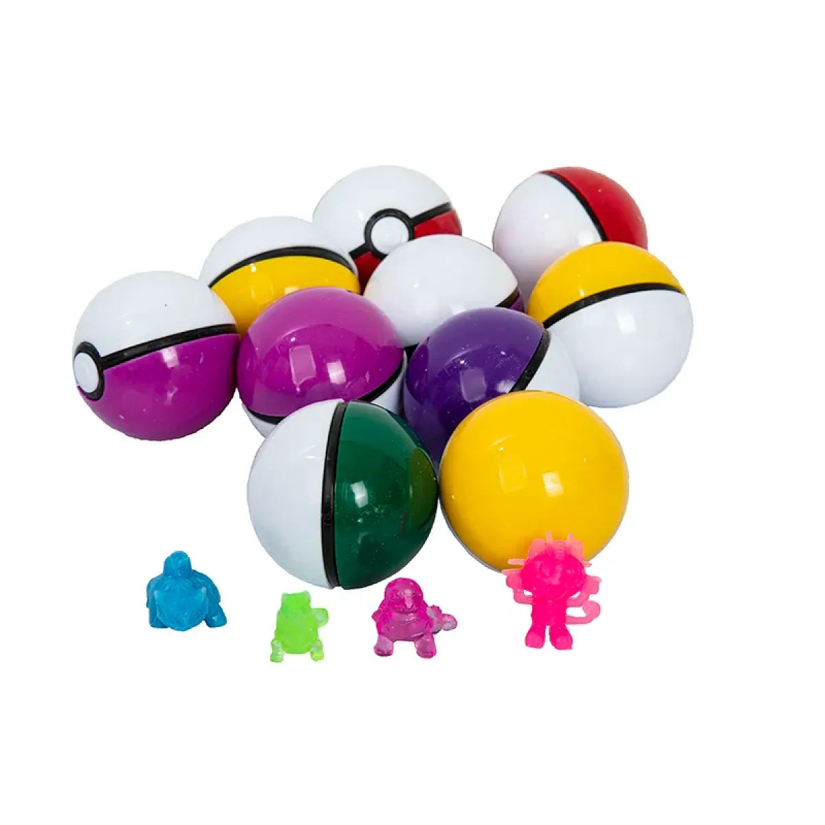 24-Piece Pocket Monster PokéBall Figure Set