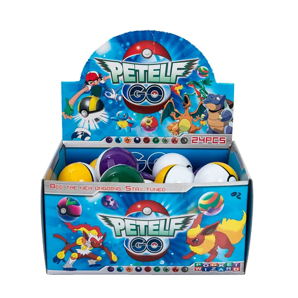 24-Piece Pocket Monster PokéBall Figure Set