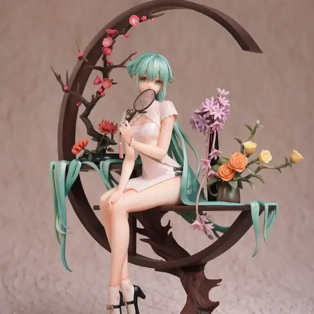 25cm Myethos Hatsune Miku Shaohua Cheongsam PVC Statue