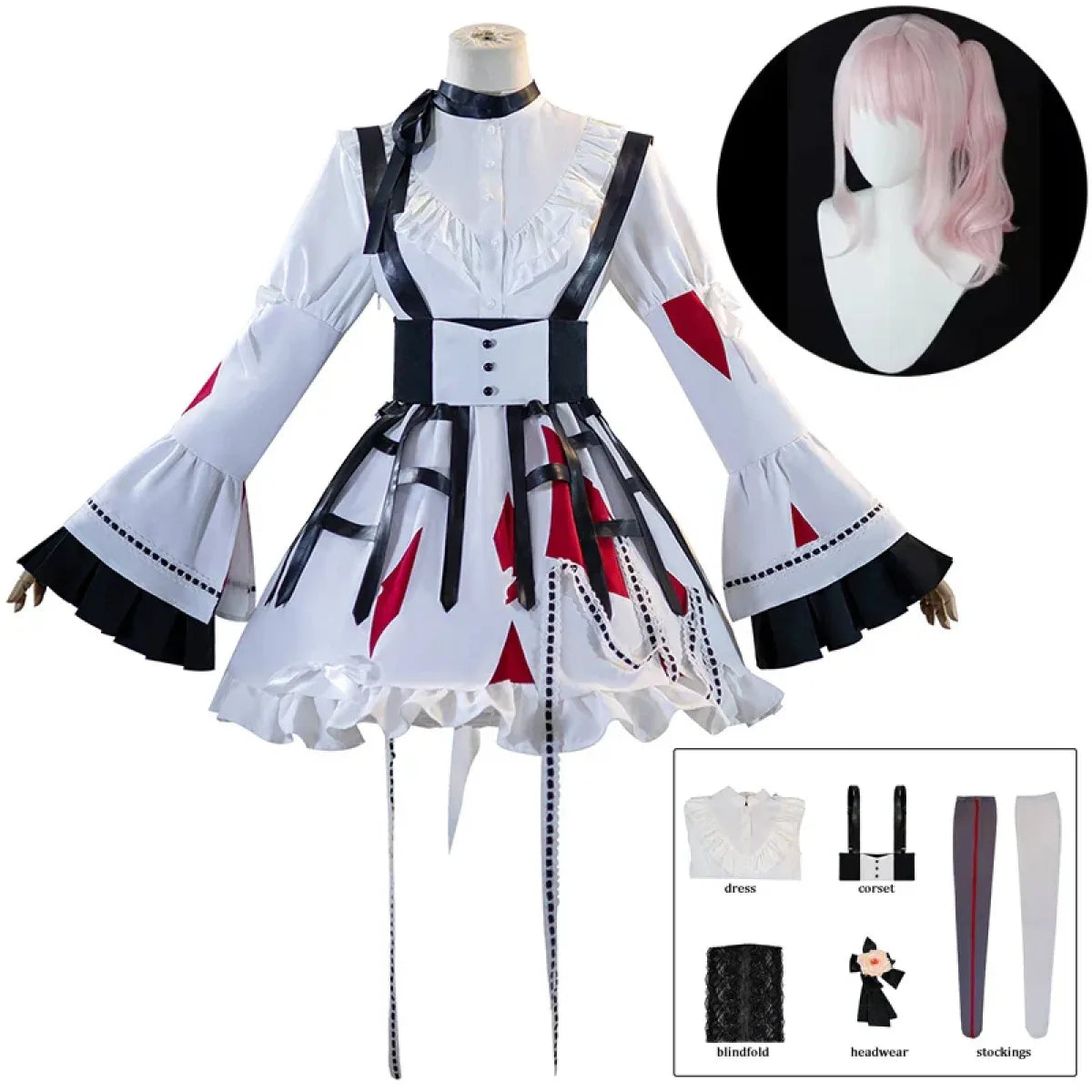 Akiyama Mizuki Project Sekai Cosplay Costume Set