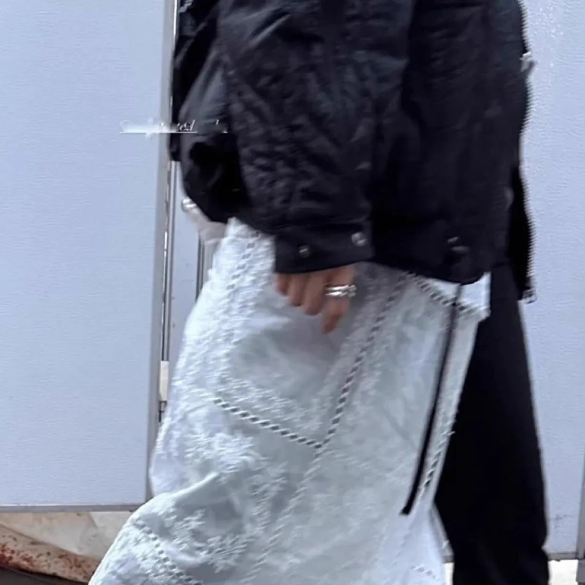 Asymmetrical Harajuku Lace Layer Skirt