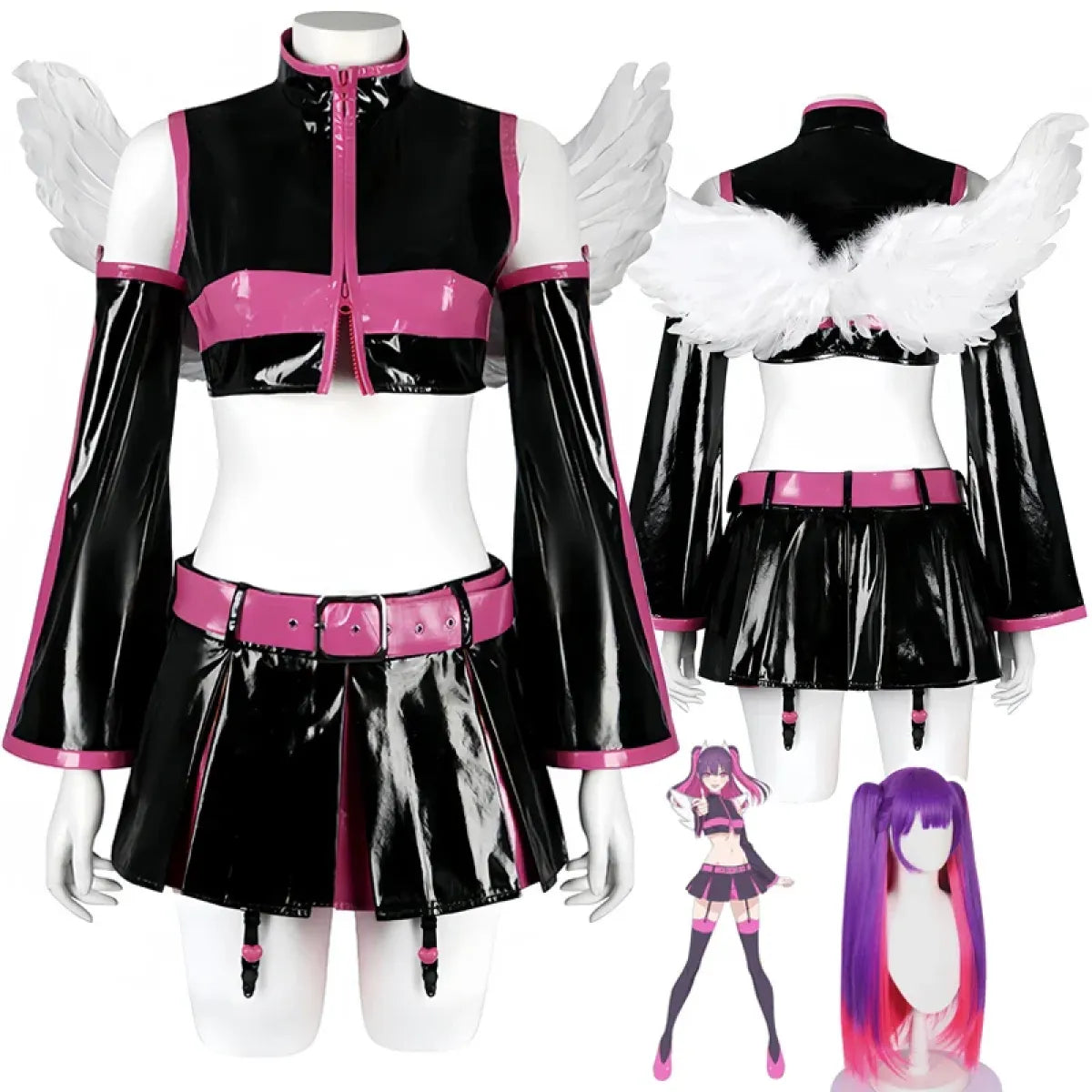 2.5D Seduction Miriella Cosplay Costume with Wings â€?Full Set