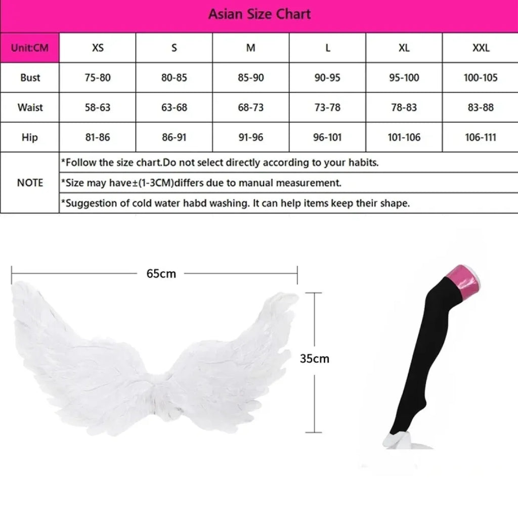 2.5D Seduction Miriella Cosplay Costume with Wings â€?Full Set