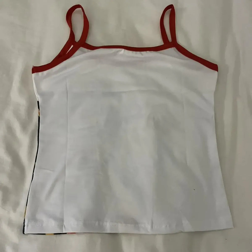 Anime Print Tank Top: Vintage Harajuku Streetwear